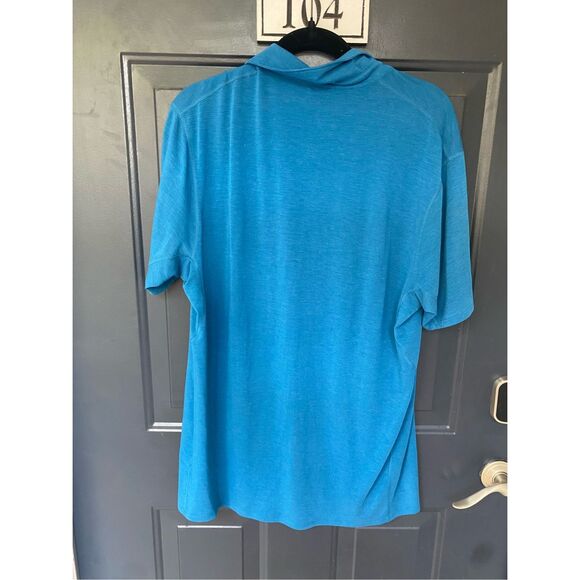 Patagonia SOFT Blue Polo Pullover Shirt, Size Large - Picture 5 of 7